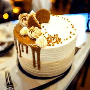 Speculoos Teh Tarik Cake